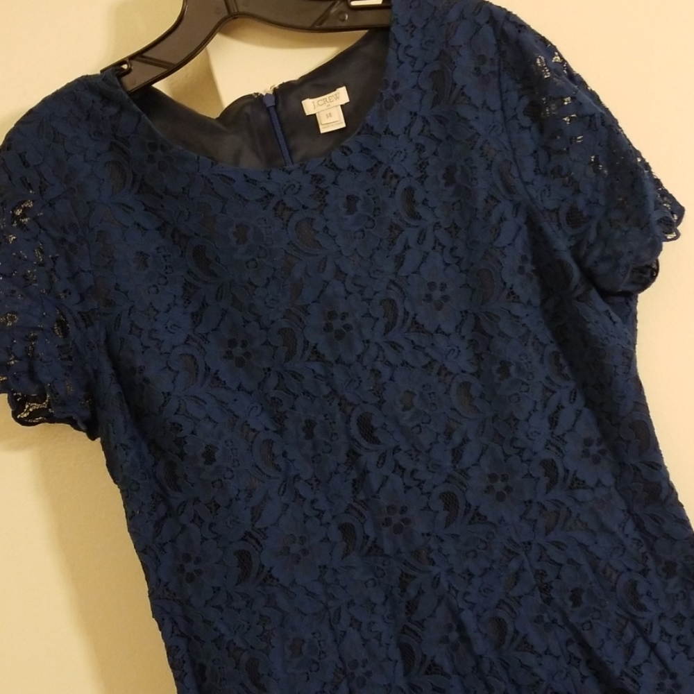EUC Blue Lace Dress